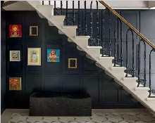 樓梯背景墻這樣設計實用又美觀