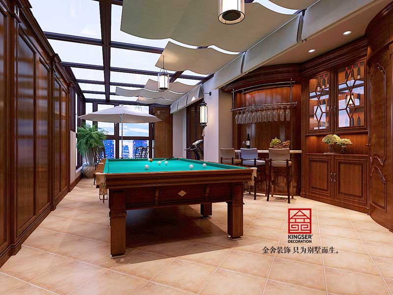 碧桂園別墅318平米歐式風格裝修效果圖