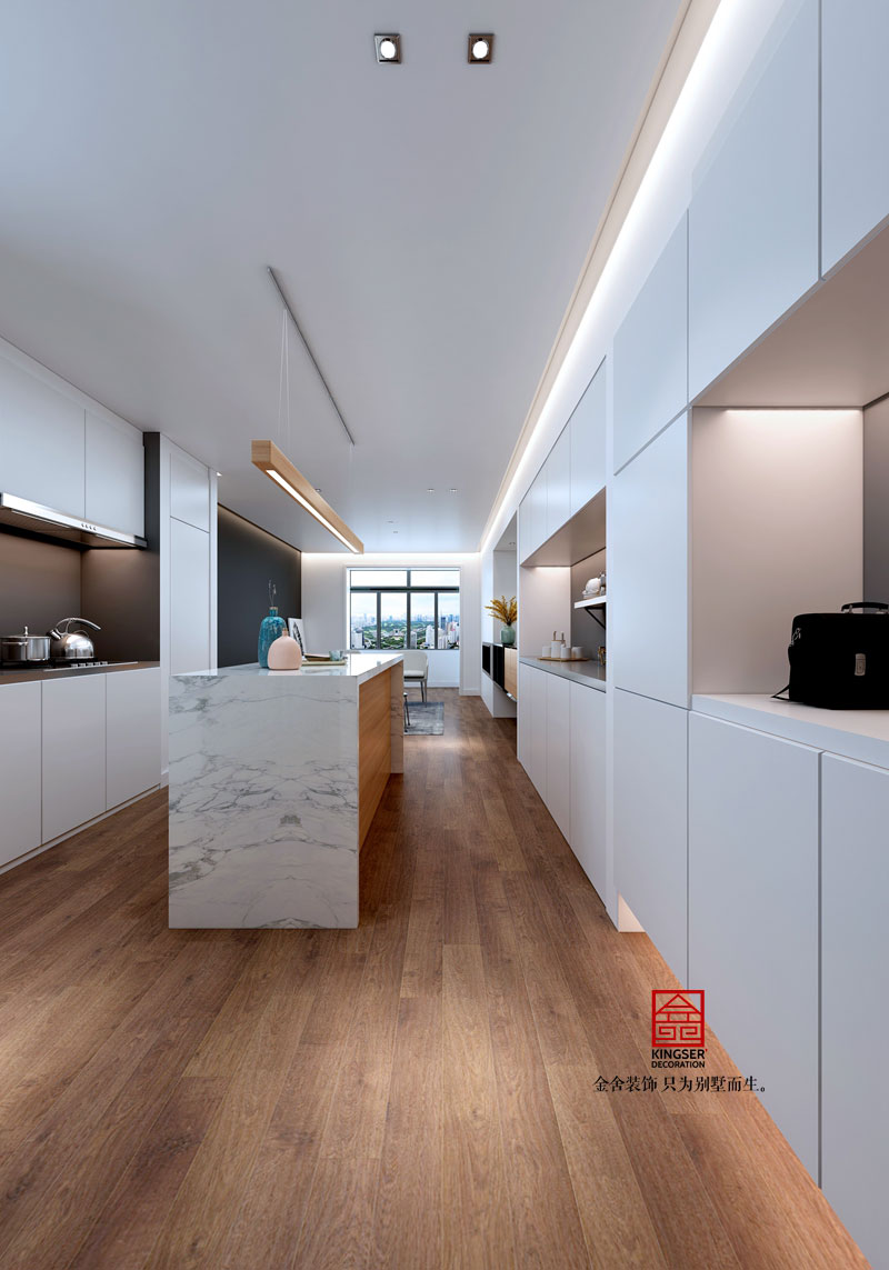 國賓壹號111平米現代簡約風格裝修效果圖