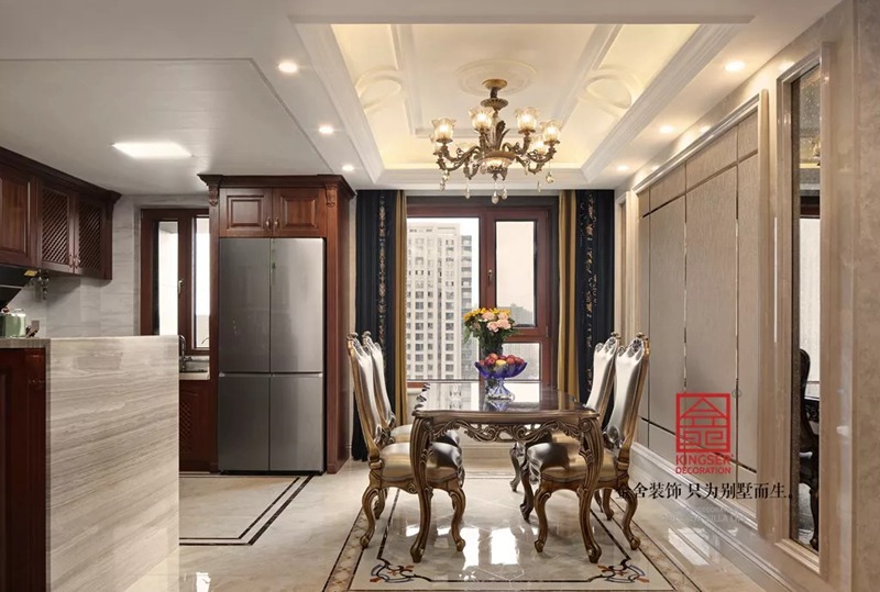 德賢公館裝修-歐式風格-餐廳