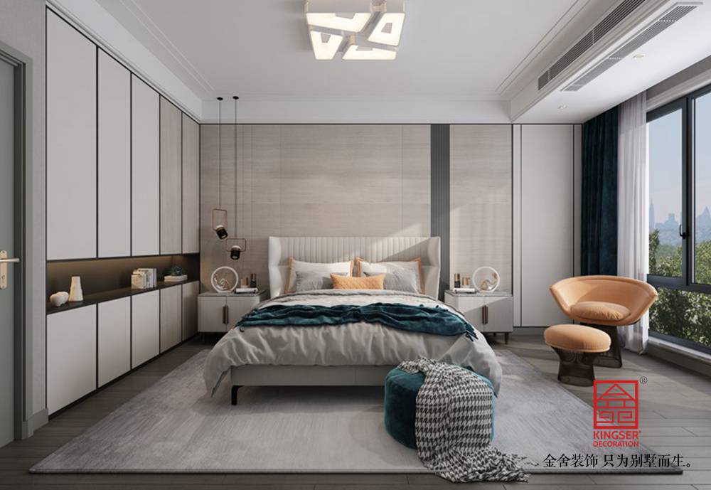 融創中心217平米現代風格裝修效果圖