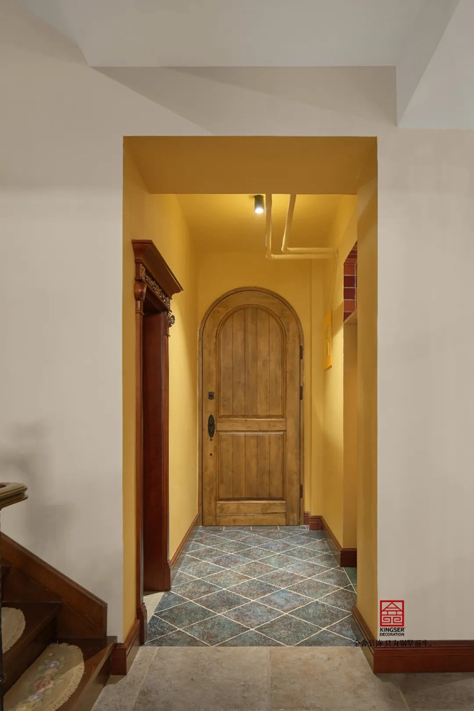 上山間400平米別墅美式風(fēng)格裝修實景