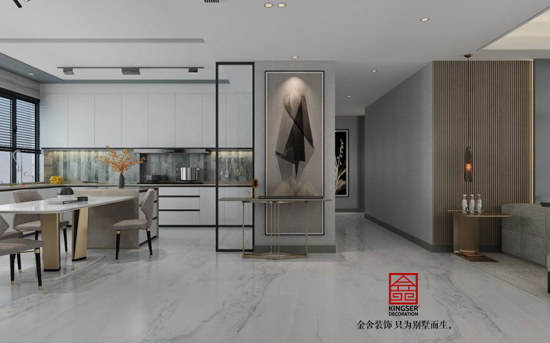 融創(chuàng)中心217平現(xiàn)代風格-玄關(guān)效果圖