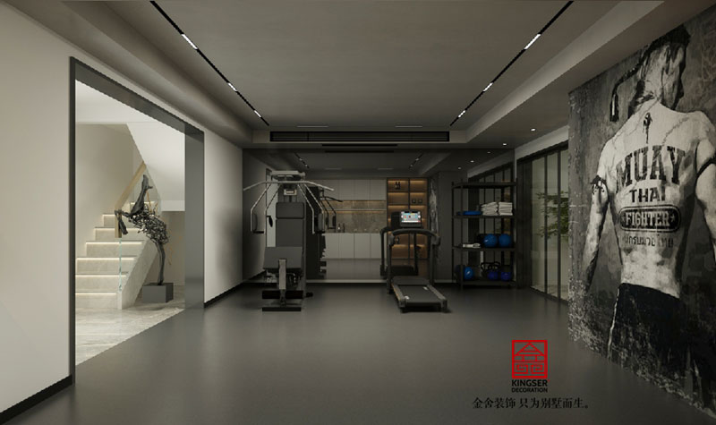 中央云著169平米現代風格效果圖-休閑室