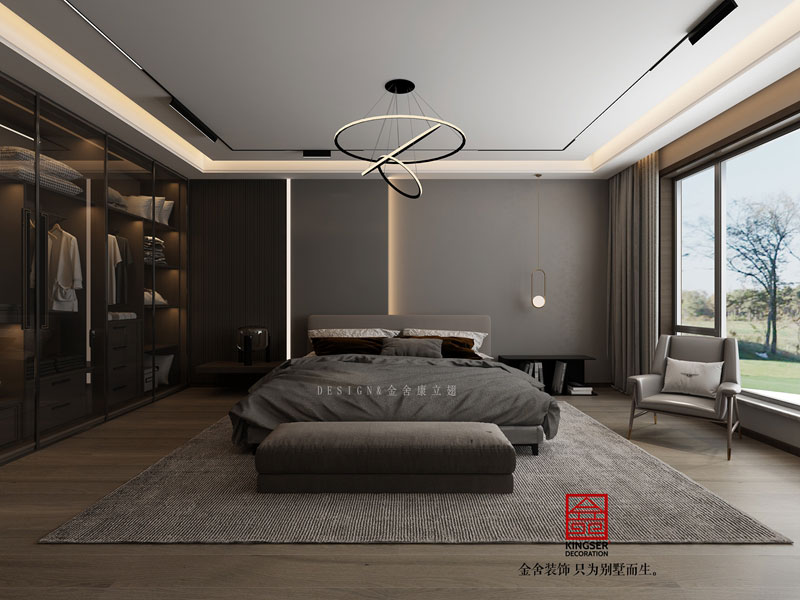 衡水南苑別墅裝修320平米現代風格效果圖