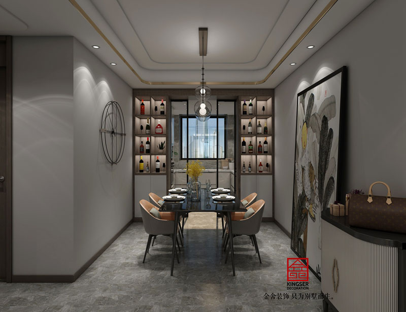 融創中心155㎡現代風格裝修效果圖