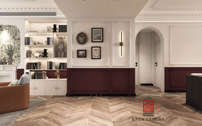 融創中心180㎡法式復古風格裝修