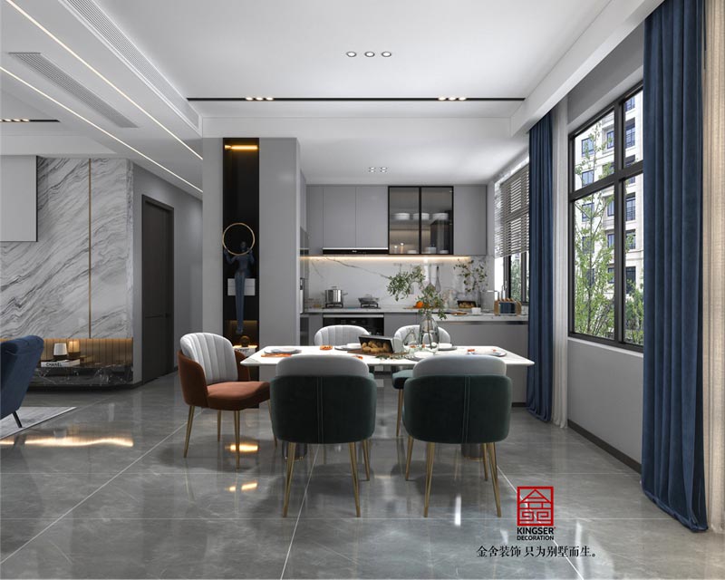 融創中心127平米裝修設計-廚房效果圖