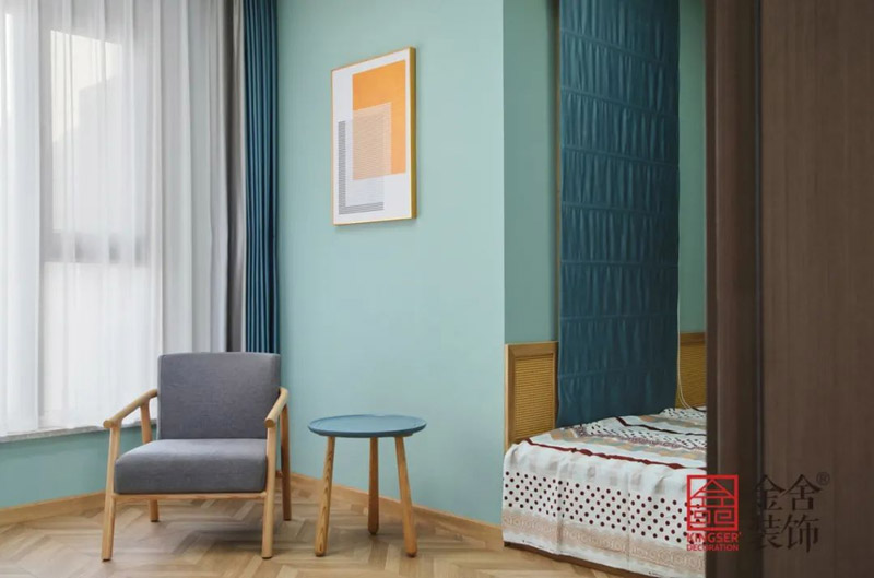 榮盛華府300㎡現代輕奢風格裝修實景圖