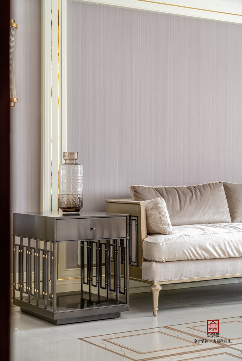 榮盛華府200㎡輕美式風格裝修實景圖