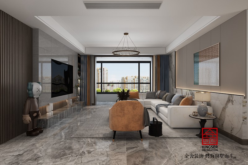 維多利亞212平現代風格裝修效果圖