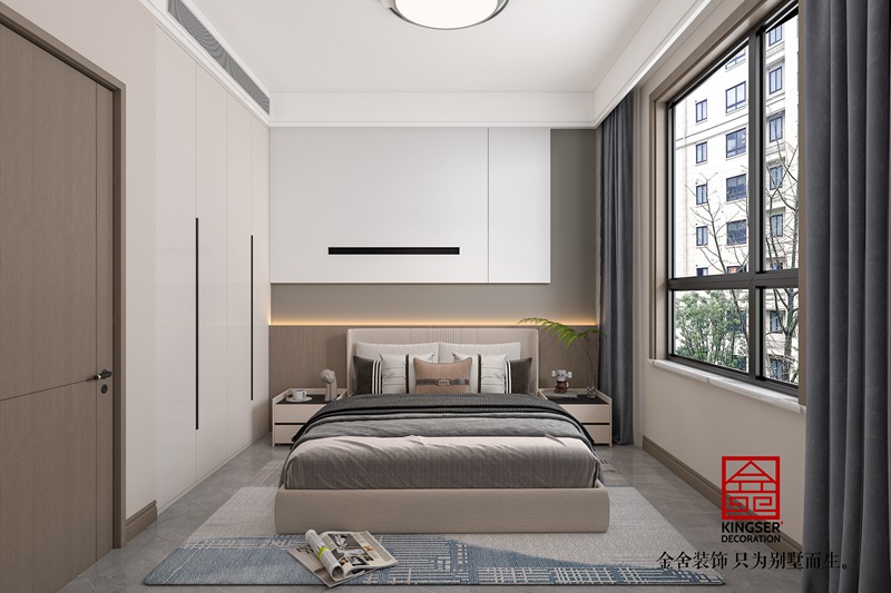 錦江府現代簡約風格裝修效果圖