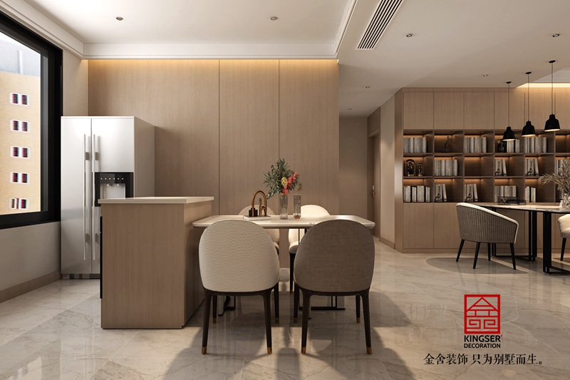 錦江府現代風格餐廳裝修圖片