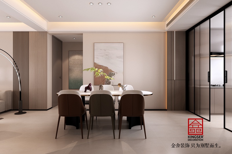 國仕山極簡風格裝修效果圖