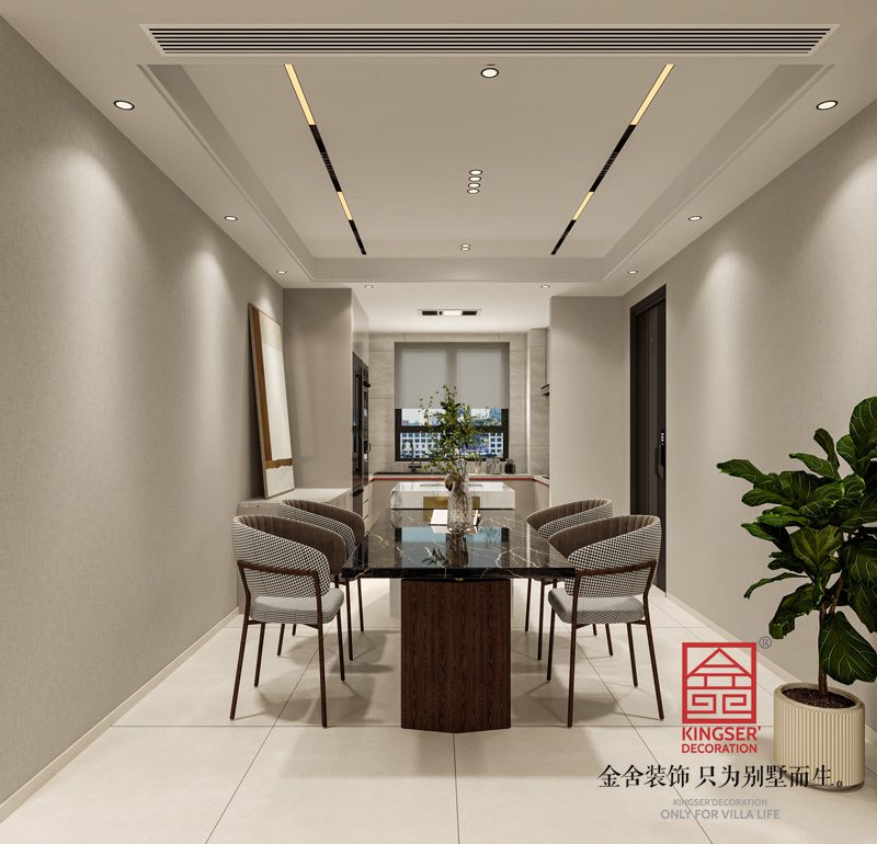 國仕山151平米現代風格裝修設計