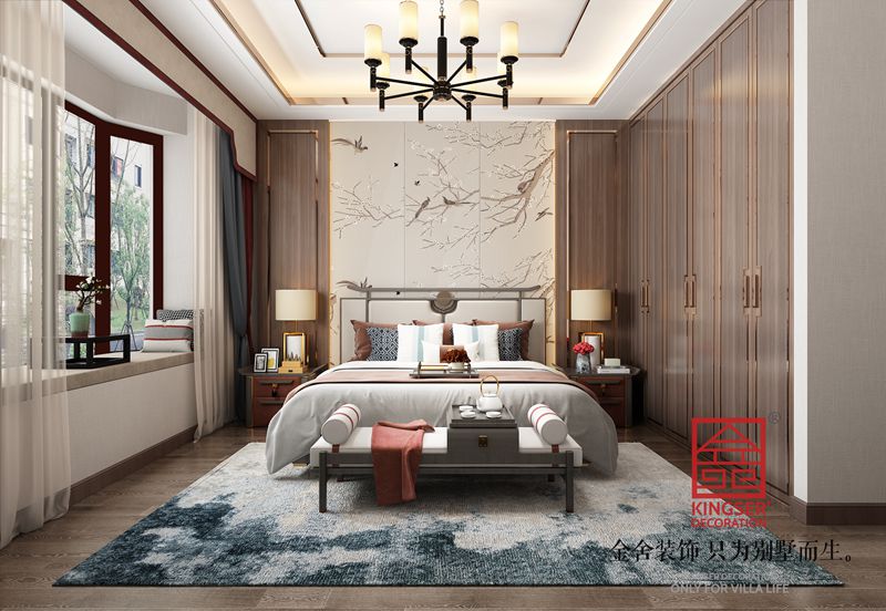 自建別墅裝修新中式風格效果圖