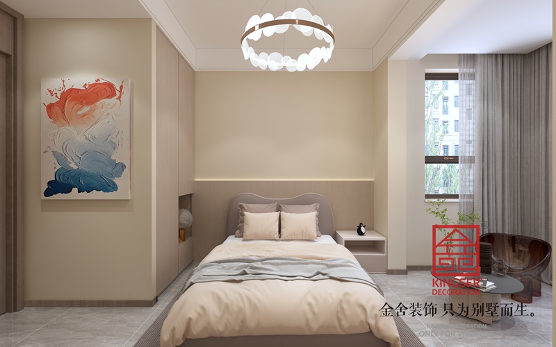 融創中心現代風格臥室裝修效果圖
