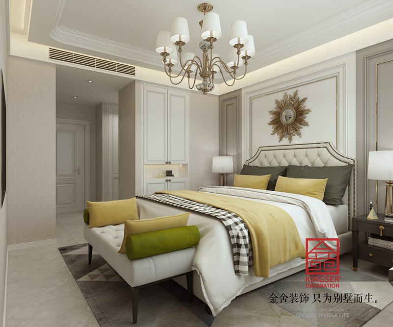 榮盛華府185㎡歐式風格裝修設計