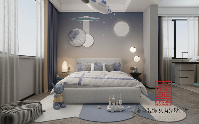 國(guó)赫天著現(xiàn)代風(fēng)格臥室裝修設(shè)計(jì)