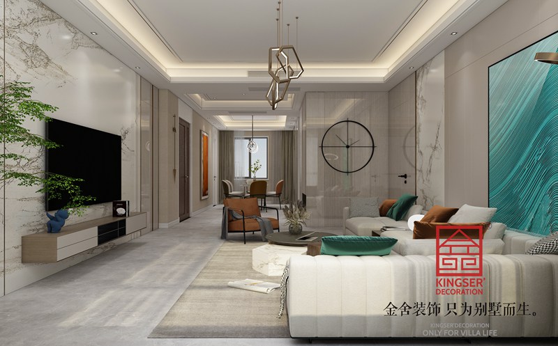 國赫天著183㎡現代風格裝修效果圖