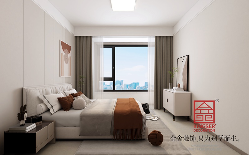 盛邦九號院現代簡約裝修設計